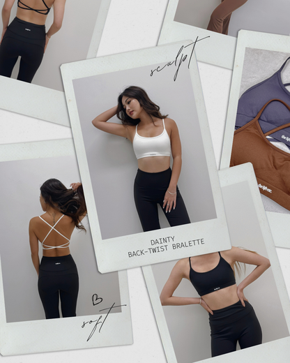 Dainty Back-twist Bralette