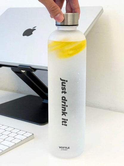 "Just Drink it" Time Bottle (1L)