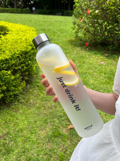 "Just Drink it" Time Bottle (1L)