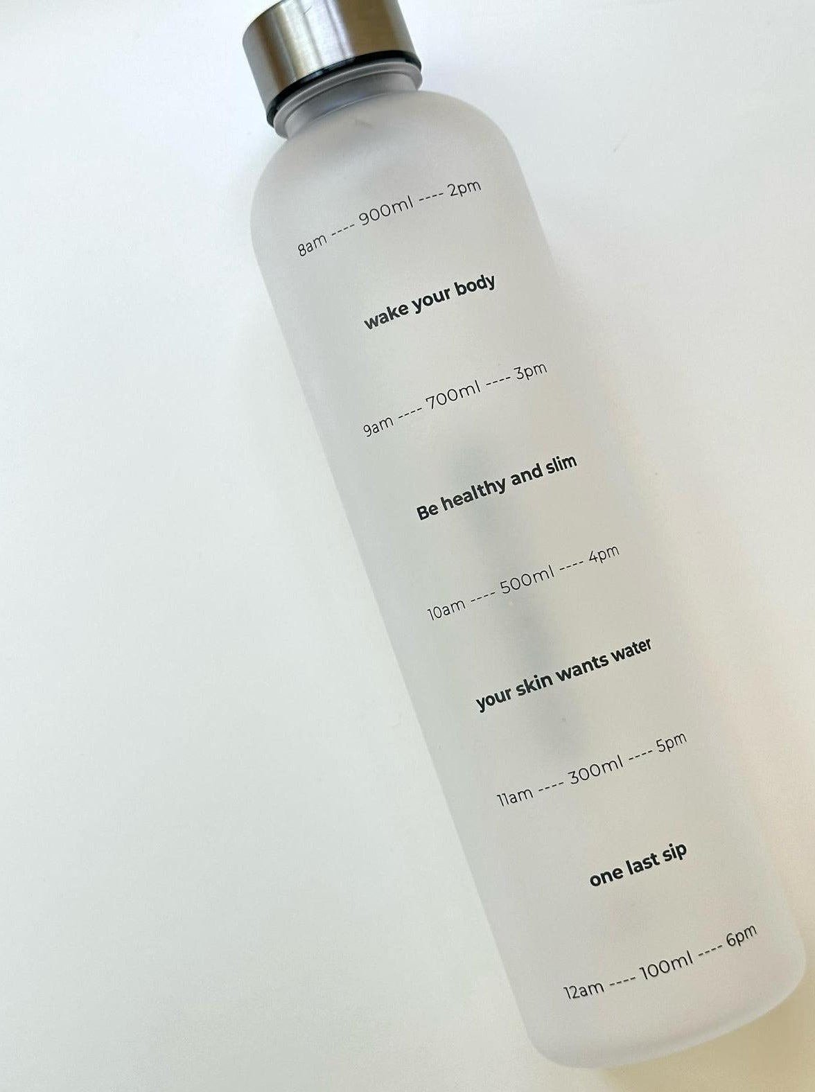 "Just Drink it" Time Bottle (1L)