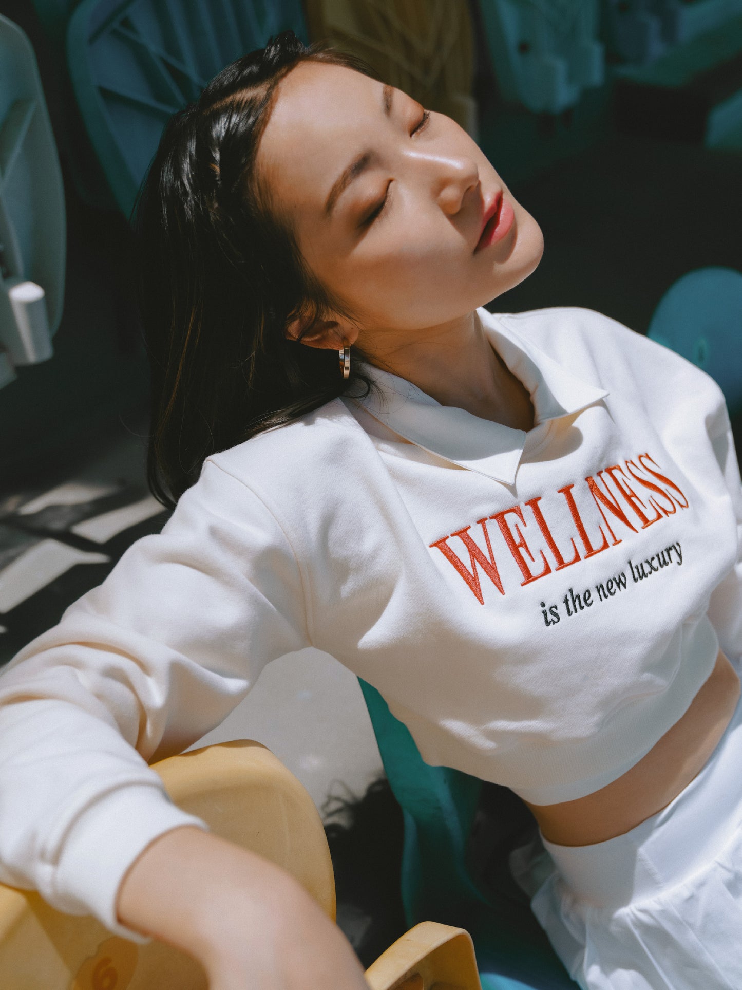Wellness Crop Sweatshirt