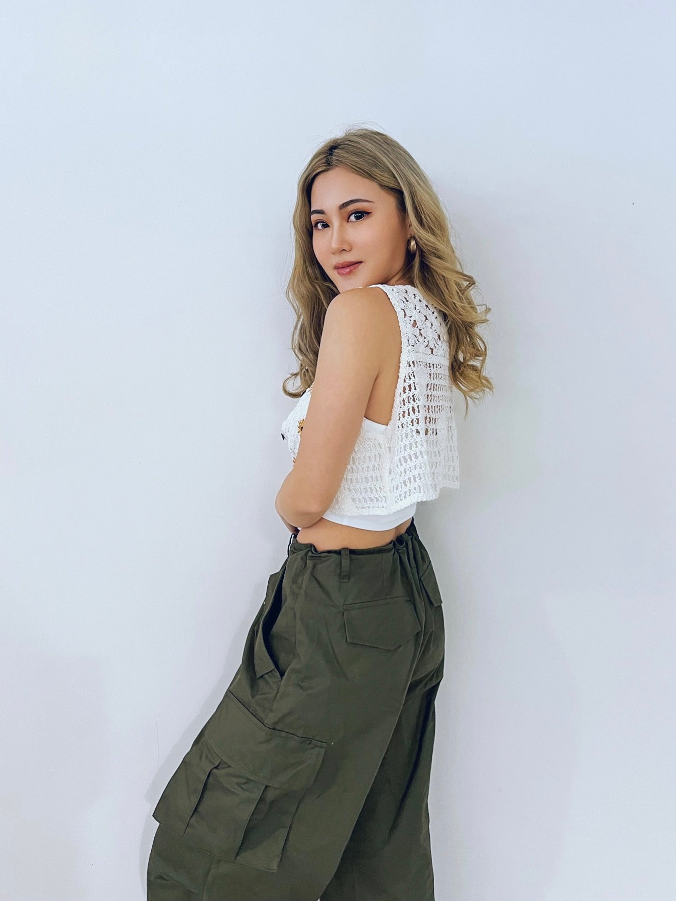 Kesha Crochet Tank Top