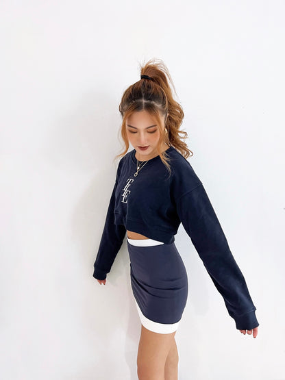 Logo Crop Sweatshirt