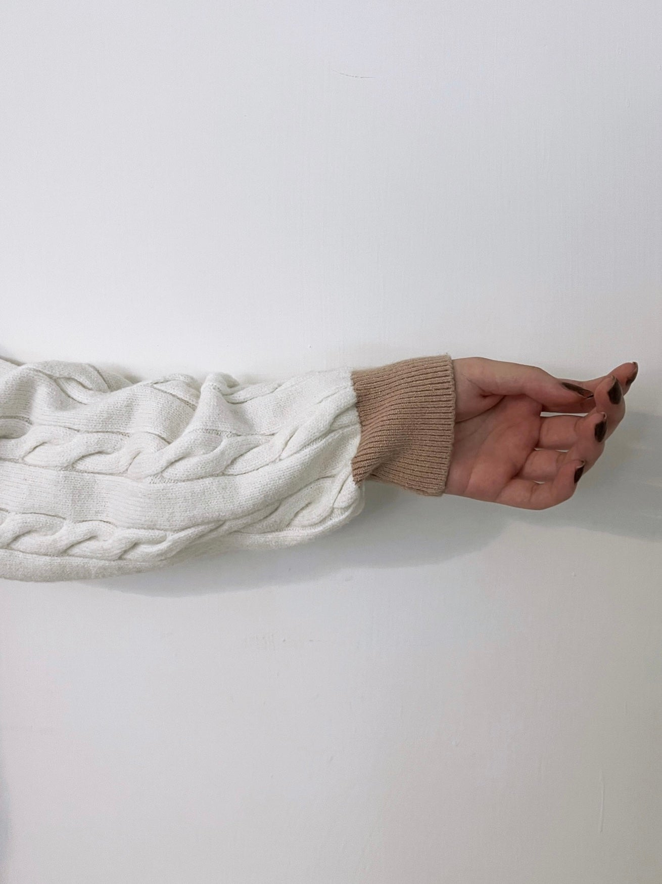 TLE College Crop Sweater