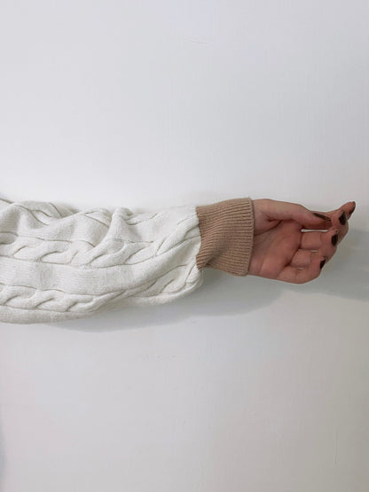 TLE College Crop Sweater