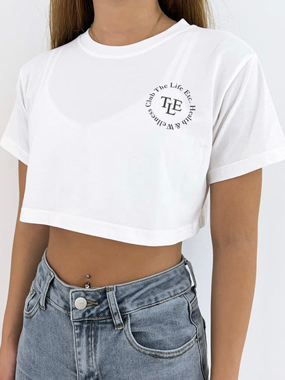 TLE Crew Crop Tee