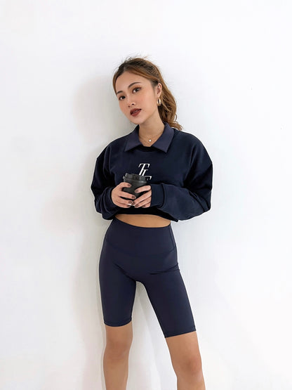 Logo Crop Sweatshirt