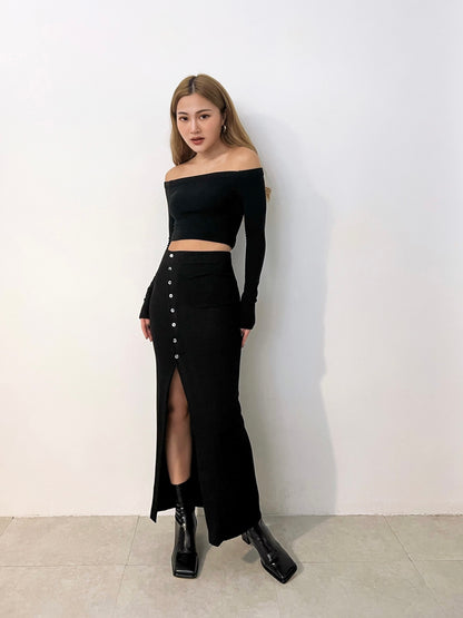 Glee Off Shoulder Crop Top