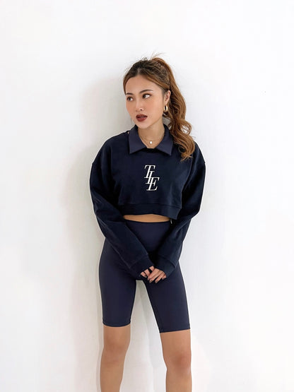 Logo Crop Sweatshirt