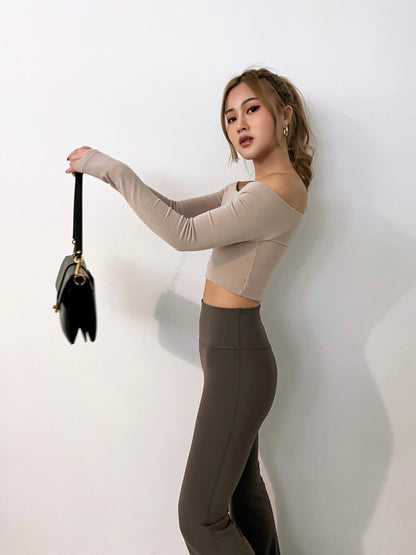 Glee Off Shoulder Crop Top