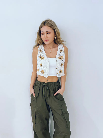 Kesha Crochet Tank Top