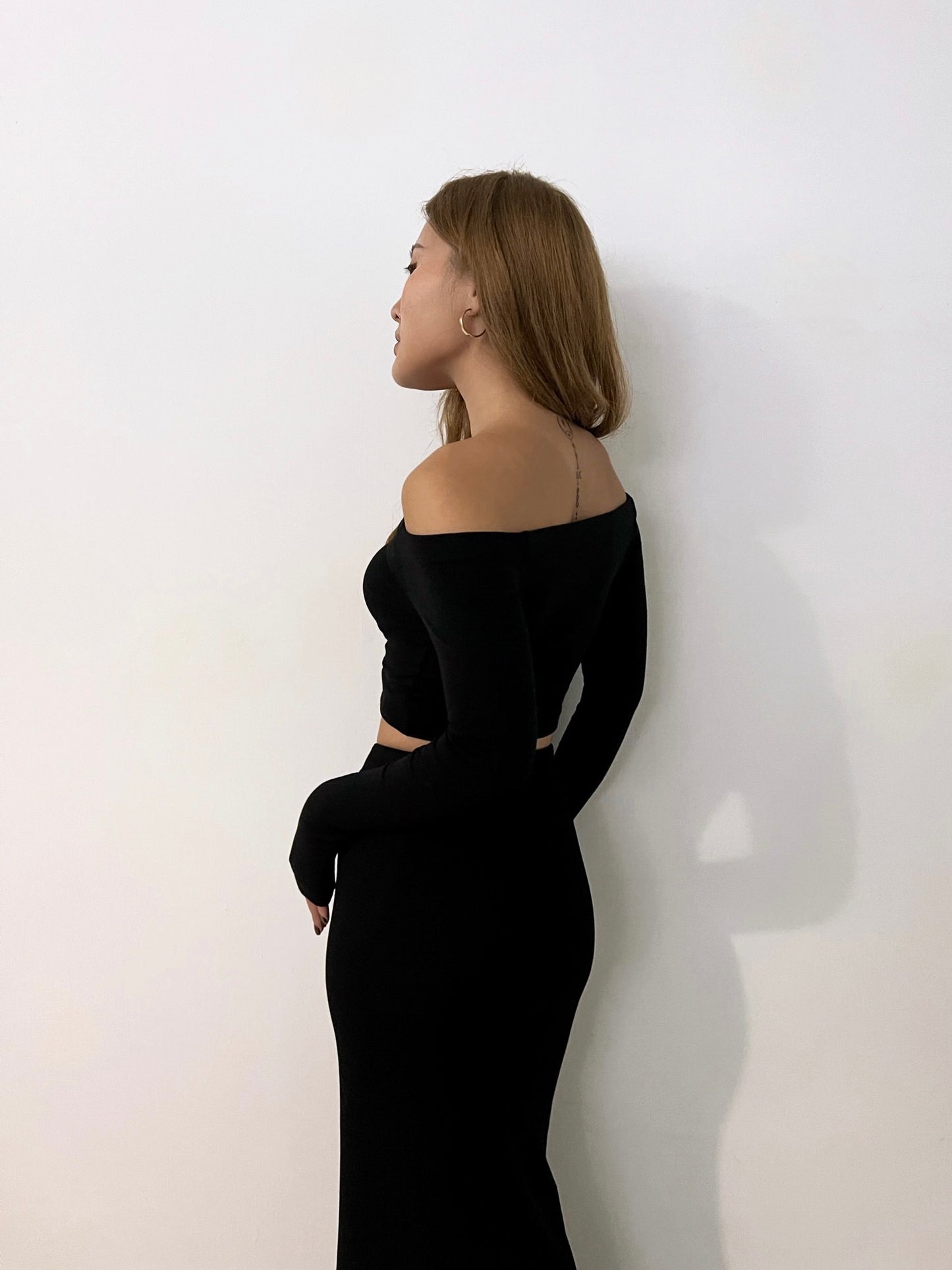 Glee Off Shoulder Crop Top